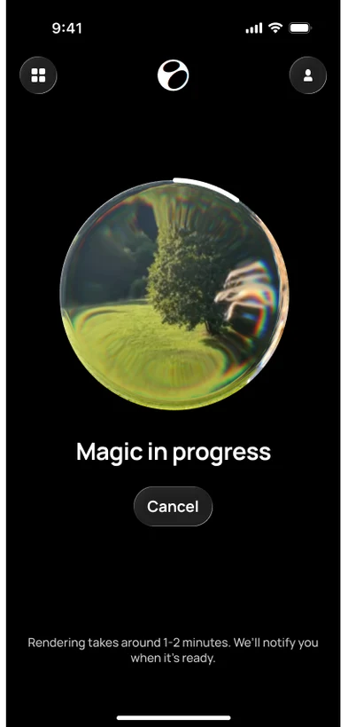 Magic in progress